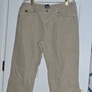 KUHL WOMANS KAKI PANTS VERY DETAILED SIZE 14